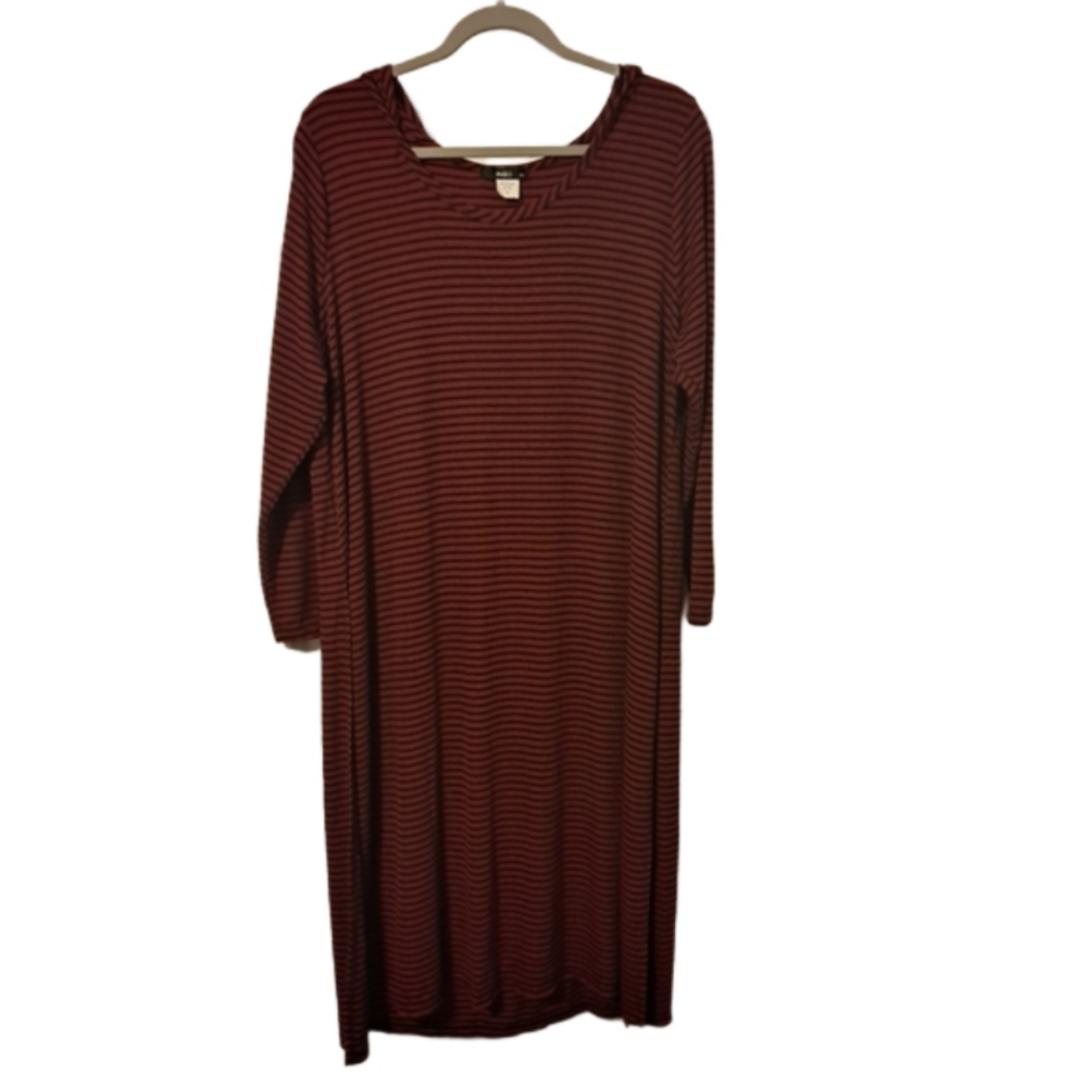 ING Collection hooded tunic top